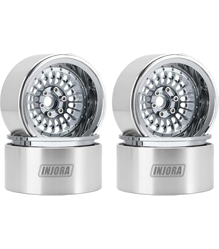 【専用品】クローラー　ラジコン　タイヤ　ビードロック　2.2インチ Amazon | INJORA 2.2インチビードロックホイールリム1/10 RCクローラー